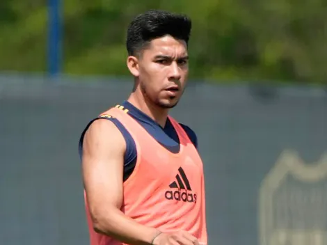 Apareció un pasacalle para Pol Fernández en la puerta de Boca Predio