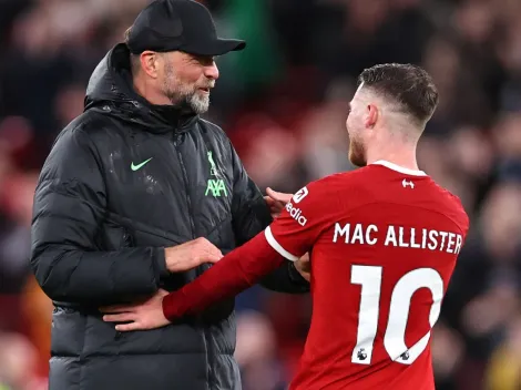 Alexis Mac Allister reveló la conversación privada que tuvo con Jürgen Klopp en su despedida del Liverpool