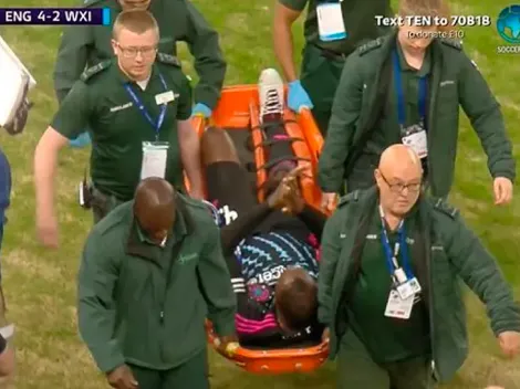 Usain Bolt, ganador de 8 medallas olímpicas, sufrió una gravísima lesión en un partido de fútbol a beneficio