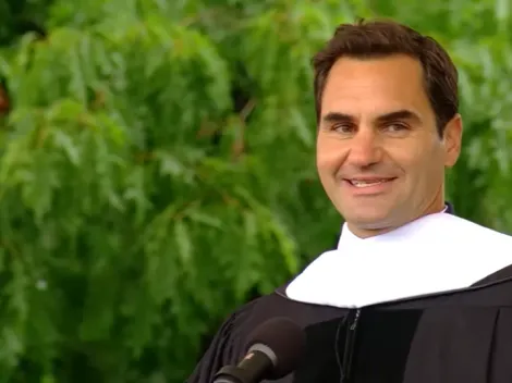 Los tres consejos de vida que Roger Federer les dio a egresados de una universidad