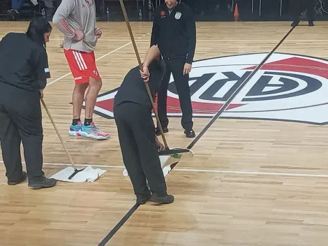 El insólito motivo por el que debió suspenderse un partido de básquet en River