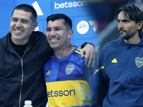 La charla privada que tuvieron Diego Martínez y Juan Román Riquelme por Gary Medel