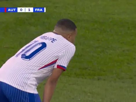 VIDEO | El insólito gol errado por Mbappé ante Austria