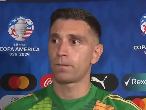 La bronca de Dibu Martínez tras el triunfo de Argentina