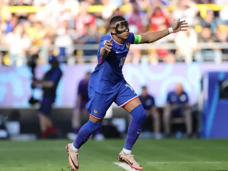 Kylian Mbappé marcó su primer gol en la Eurocopa: el gesto con su máscara en el festejo