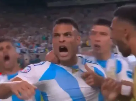 VIDEO | Lautaro Martínez le rompió el arco a Chile para darle un golazo a Argentina