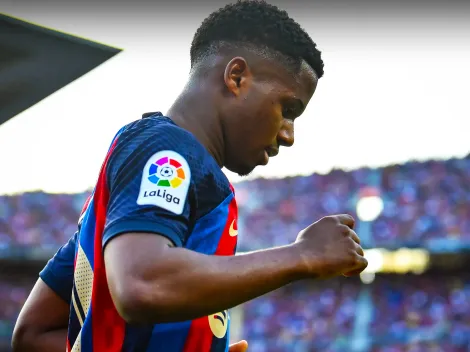 Ansu Fati no está en los planes del Barcelona y busca club