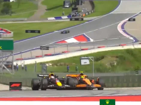 VIDEO | El choque entre Max Verstappen y Lando Norris en el GP de Austria de la Formula 1