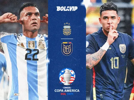 Cuándo juegan Argentina vs Ecuador por la Copa América 2024: formaciones, fecha, hora y donde ver en vivo por tv y streaming