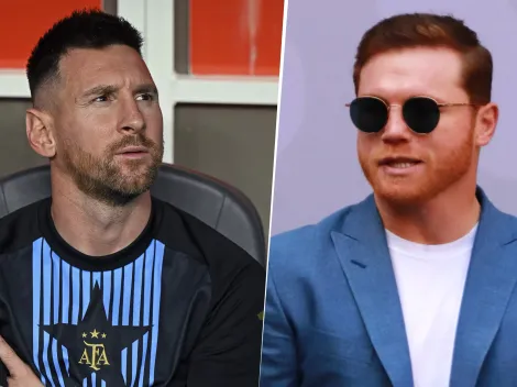Canelo Álvarez volvió a hablar de Lionel Messi tras haberlo amenazado en el Mundial