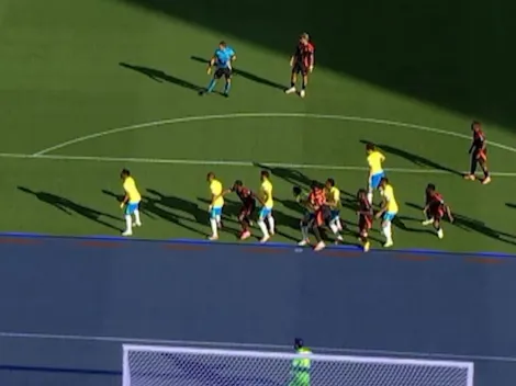 Salió el audio del VAR del gol anulado a Colombia vs. Brasil: "¿Estamos seguros que es ese?"