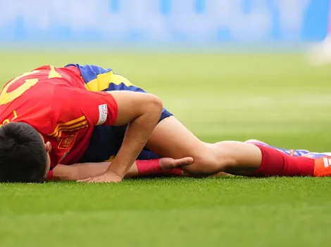 VIDEO | La patada de Toni Koos que lesionó a Pedri apenas iniciado el partido entre Alemania y España