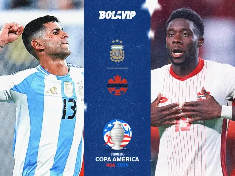 Cuándo juegan Argentina vs Canadá por la Copa América 2024: formaciones, fecha, hora y donde ver en vivo por tv y streaming
