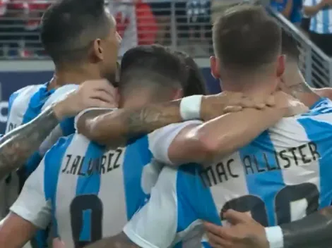 VIDEO | Gran asistencia de De Paul y golazo de Julián Álvarez para que Argentina se adelante ante Canadá