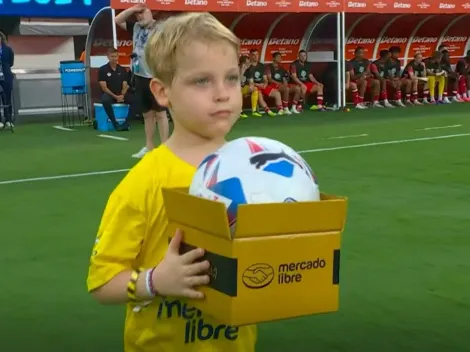 Por qué apareció Mirko, el hijo de Marley, antes del partido de Argentina vs. Canadá