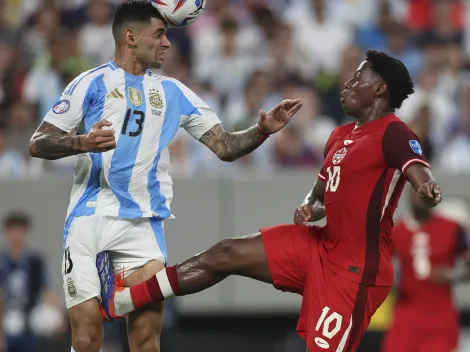 Así reaccionó Tottenham tras ver el planchazo que recibió Cuti Romero en Argentina vs. Canadá