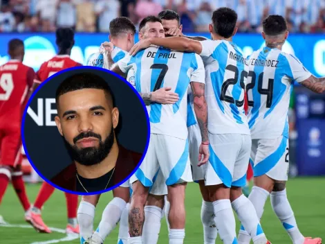 El picante mensaje de la Selección Argentina a Drake luego de perder su apuesta por Canadá