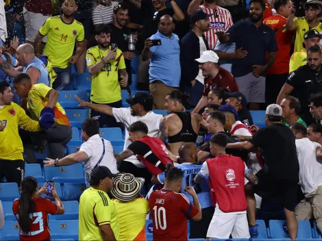 El descargo de los uruguayos tras la pelea en la tribuna: "Desastre"