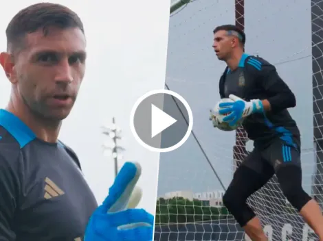 El premonitorio video de Dibu Martínez a 3 días de la final ante Colombia