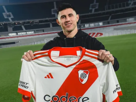 Adam Bareiro pisó el Monumental con la camiseta y contó por qué eligió llegar a River