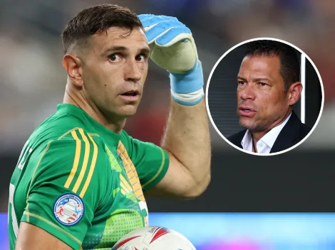 Óscar Córdoba habló de Dibu Martínez: "Quilombero"