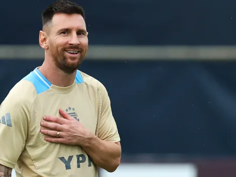 Cumplió con la cábala: la foto de Lionel Messi a horas de jugar la final de la Copa América