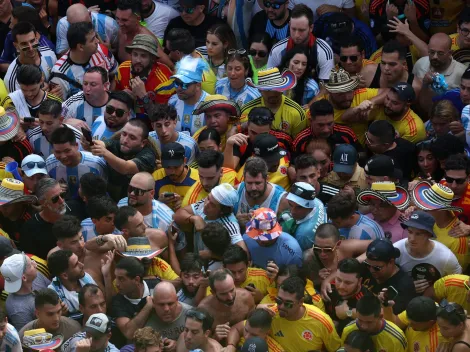 Incidentes en la previa de la final de la Copa América entre Argentina y Colombia