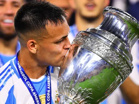 La reacción del Inter de Milán al gol y la consagración de Lautaro Martínez en la final de la Copa América