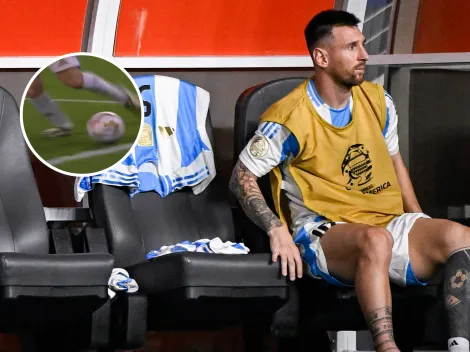 En detalle: el inédito video de la escalofriante lesión de Leo Messi en la final de la Copa América