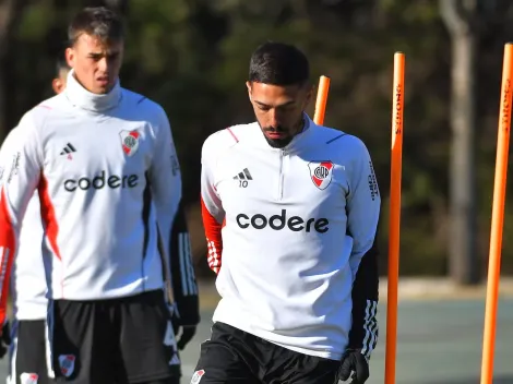 River hoy:  Rodríguez, casi descartado, la decisión del cuerpo técnico con Armani y Borja, la situación de Pezzella y el posible once