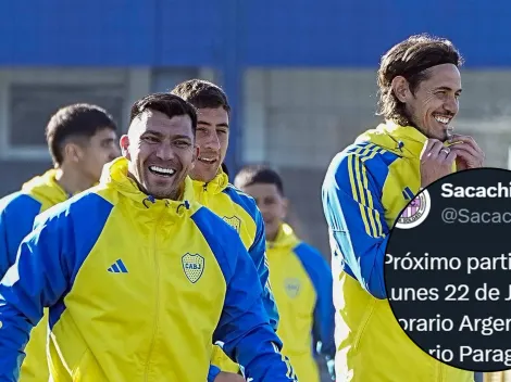 Sacachispas se burló de Boca tras el incidente en la previa a la Copa Sudamericana