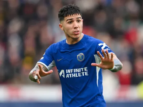 El gesto de Enzo Fernández con sus compañeros franceses en Chelsea