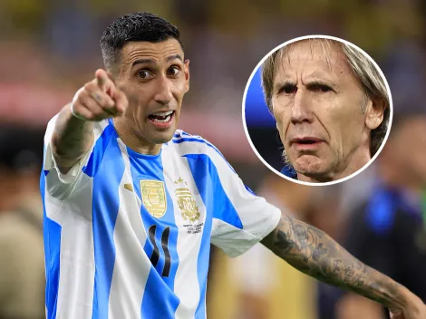 Gareca también habló del homenaje que Argentina quiere hacerle a Di María ante Chile