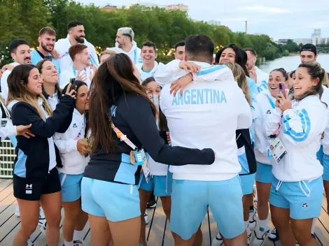 VIDEO | El pedido de matrimonio en la delegación argentina, en plenos Juegos Olímpicos de París 2024