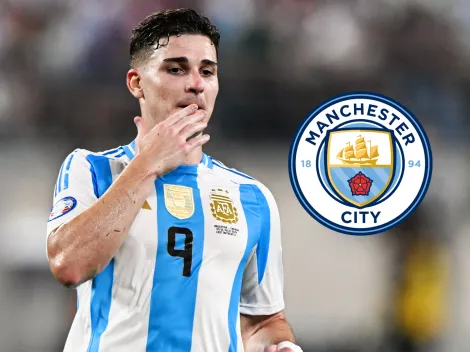Mientras disputa los Juegos Olímpicos, Manchester City le dio una sorpresa a Julián Álvarez