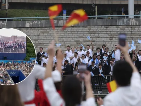 VIDEO | La reacción del público francés con los atletas argentinos