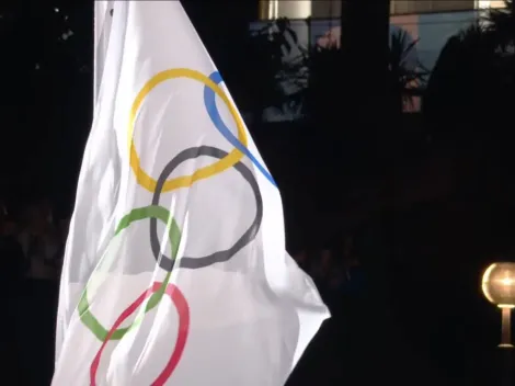 Error garrafal: izaron la bandera olímpica al revés