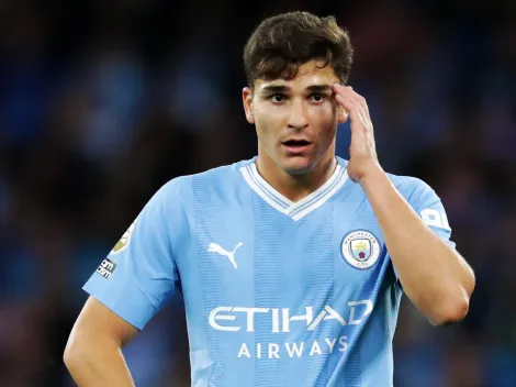 Julián Álvarez puso en duda su continuidad en Manchester City