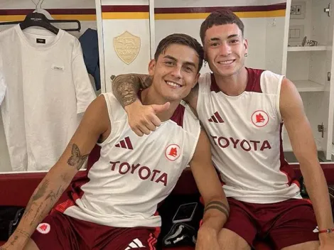 Soulé reveló qué hicieron Dybala y Paredes para que llegue a Roma