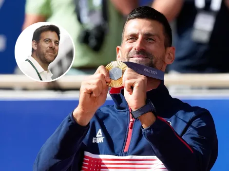 Así reaccionó Juan Martín Del Potro a la medalla de oro de Novak Djokovic en París 2024 tras vencer a Carlos Alcaraz