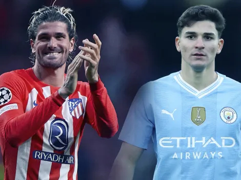 El guiño de Rodrigo De Paul a Julián Álvarez mientras lo espera en Atlético de Madrid