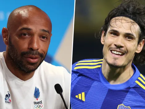 Thierry Henry destacó a Edinson Cavani en la previa del Francia vs. España