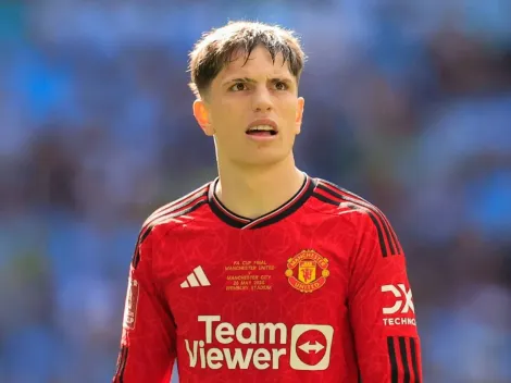 Por qué no juega Alejandro Garnacho en Manchester United vs. Manchester City por la Community Shield 2024