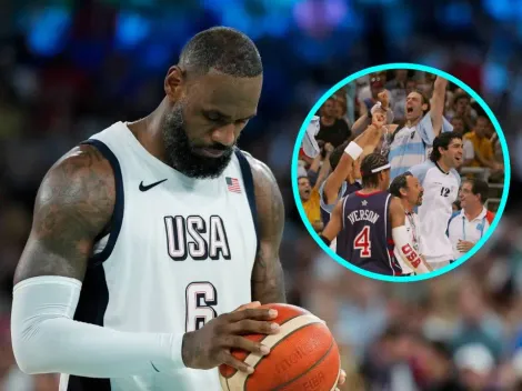 LeBron James confesó que no supera la derrota de Estados Unidos ante Argentina en 2004