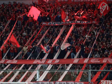 La barra de Independiente apretó a los jugadores previo al partido contra Estudiantes