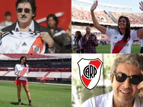 Amor por el Millonario: los 30 hinchas famosos más apasionados de River Plate