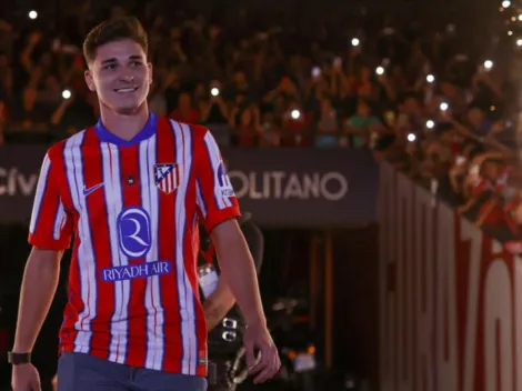 Julián Álvarez se presentó en Atlético de Madrid: "Me voy a enamorar"