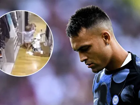 El tétrico momento que vivió el bebé de Lautaro Martínez