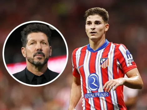 Lo confirmó el Cholo Simeone: el último fichaje que busca Atlético de Madrid para ayudar a Julián Álvarez y De Paul