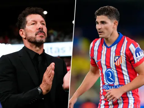 La sorpresiva frase de Simeone cuando le consultaron por el cambio de Julián